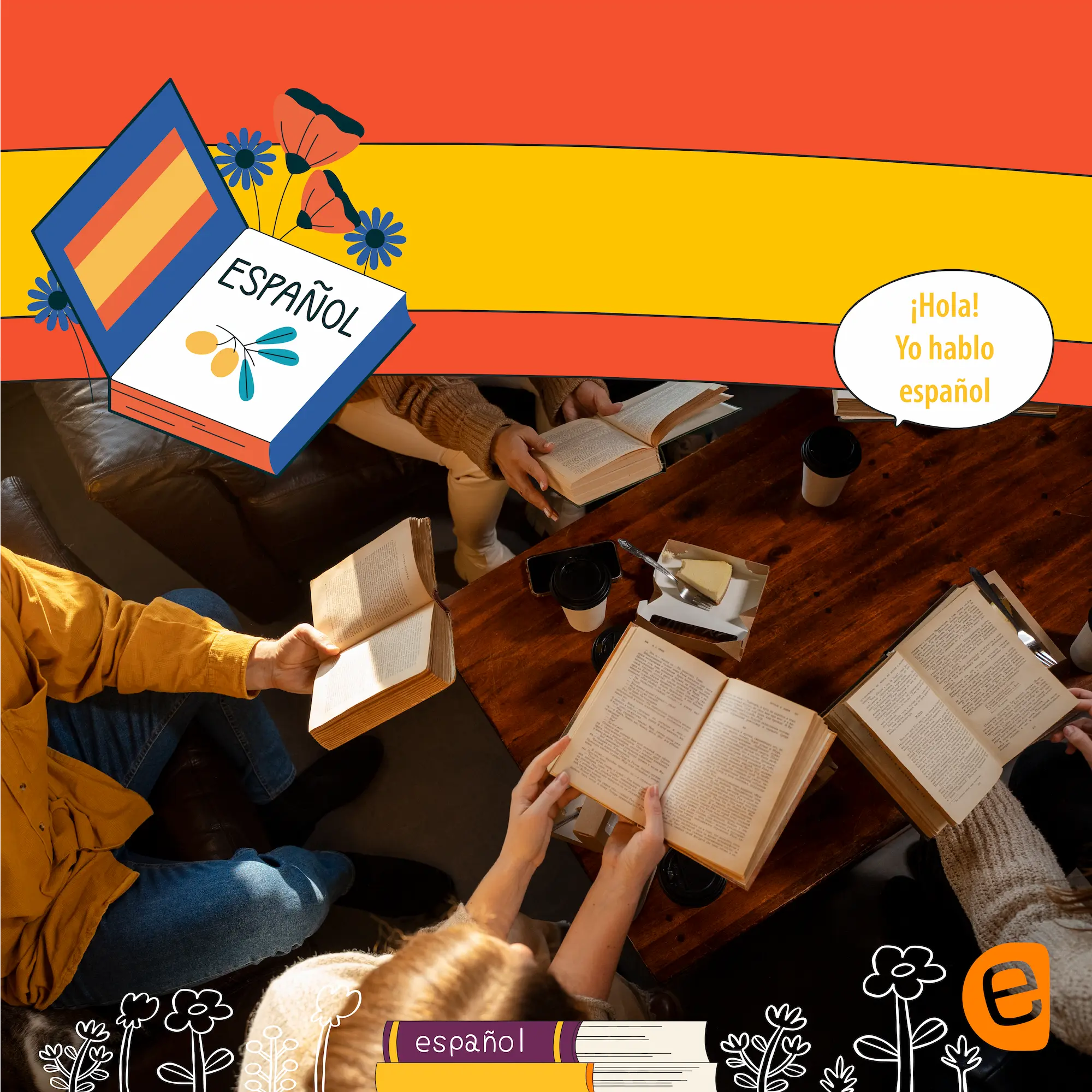 Leer, escribir, escuchar y practicas son herramientas clave para mejorar en el idioma. 