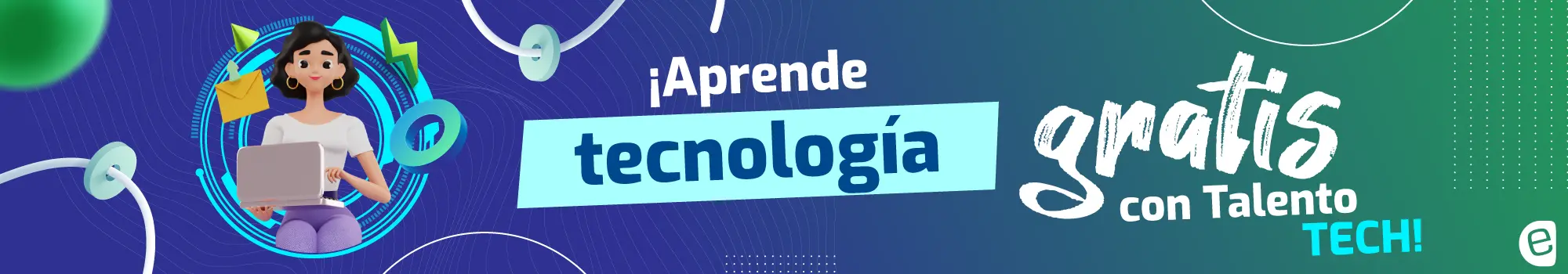 Aprende tecnología gratis con Talento TECH